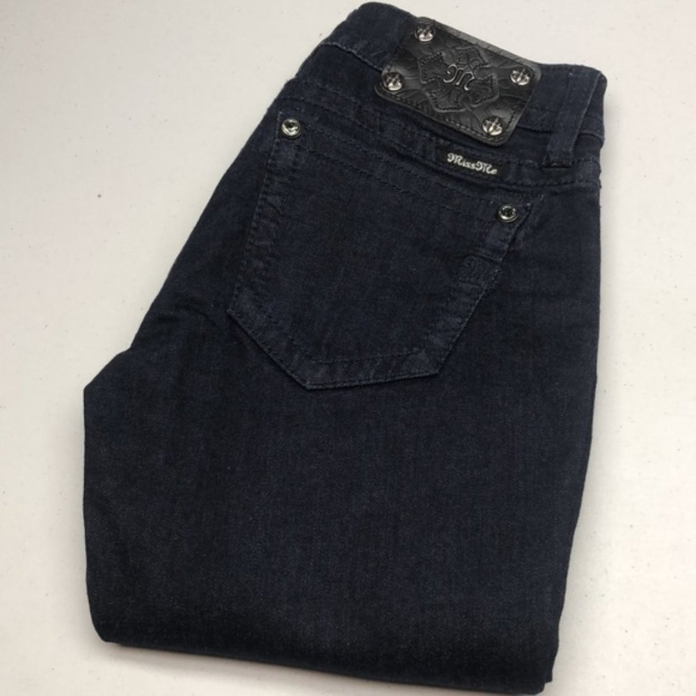 LIKE NEW VINTAGE MISS ME JEANS SIGNATURE SUPER SKINNY 27x27 💎